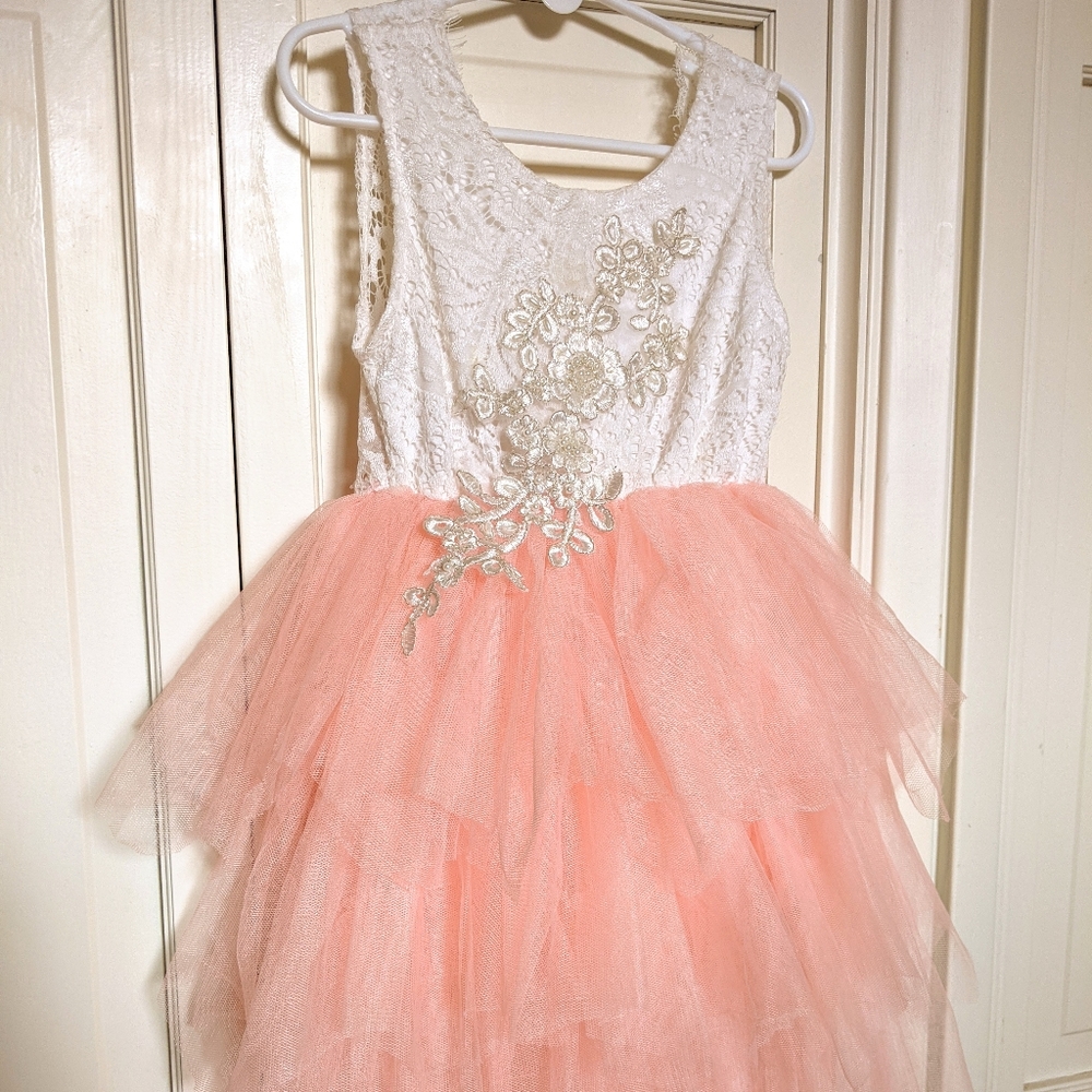 Gorgeous lace and tulle dress